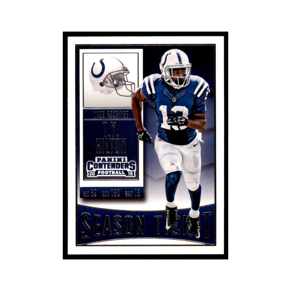 T.Y. Hilton 2015 Panini Contenders #31 Football Cards Football Card NM