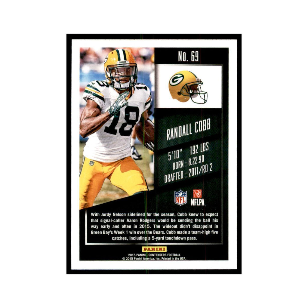 Randall Cobb 2015 Panini Contenders #69 Football Cards Football Card NM