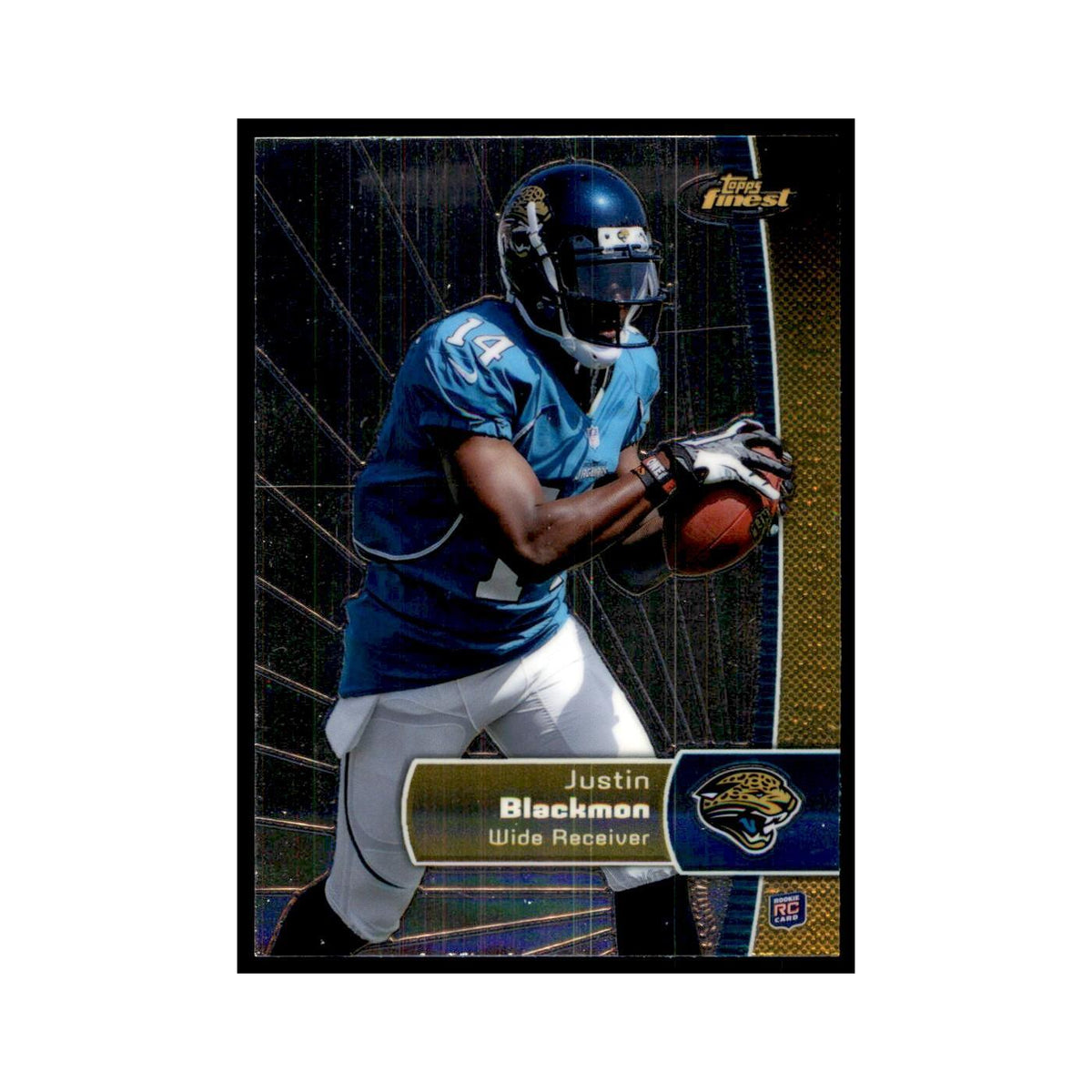 Justin Blackmon Rookie 2012 Topps Finest #130 Jacksonville Jaguars NM