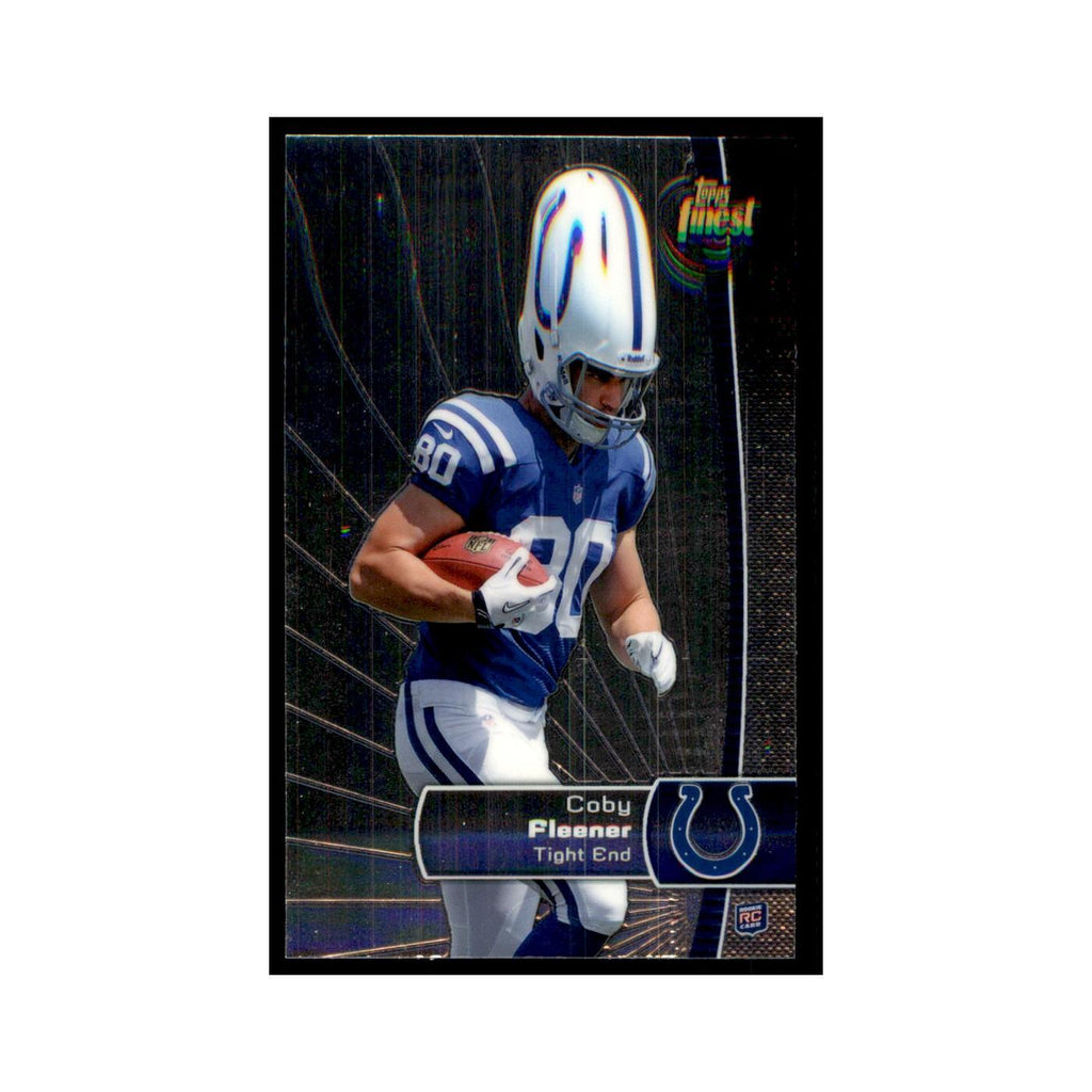 Coby Fleener Rookie 2012 Topps Finest #132 Indianapolis Colts Football Card NM