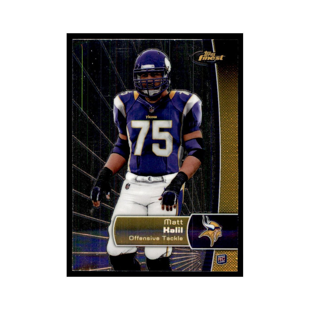 Matt Kalil Rookie 2012 Topps Finest #149 Minnesota Vikings Football Card NM