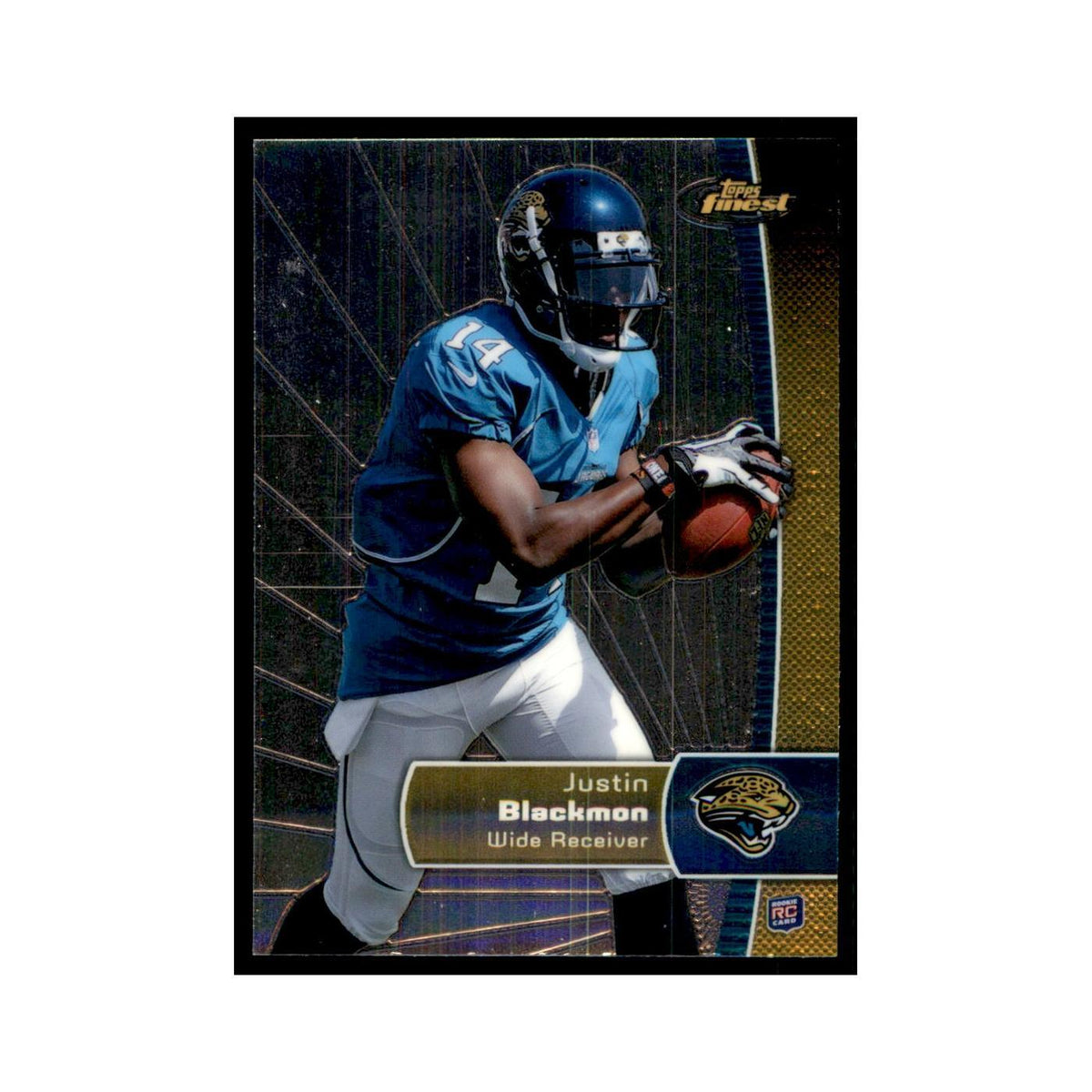 Justin Blackmon Rookie 2012 Topps Finest #130 Jacksonville Jaguars NM