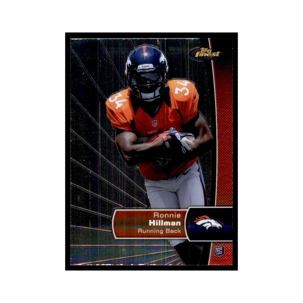 Ronnie Hillman Rookie 2012 Topps Finest #115 Denver Broncos Football Card NM