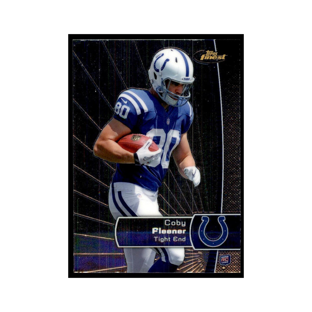 Coby Fleener Rookie 2012 Topps Finest #132 Indianapolis Colts Football Card NM