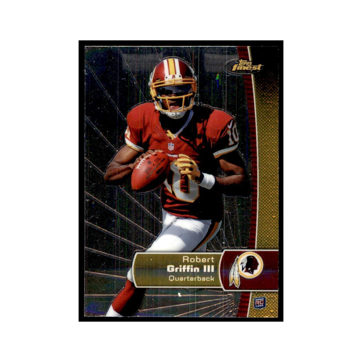 Robert Griffin III Rookie 2012 Topps Finest #120 Washington Redskins NM