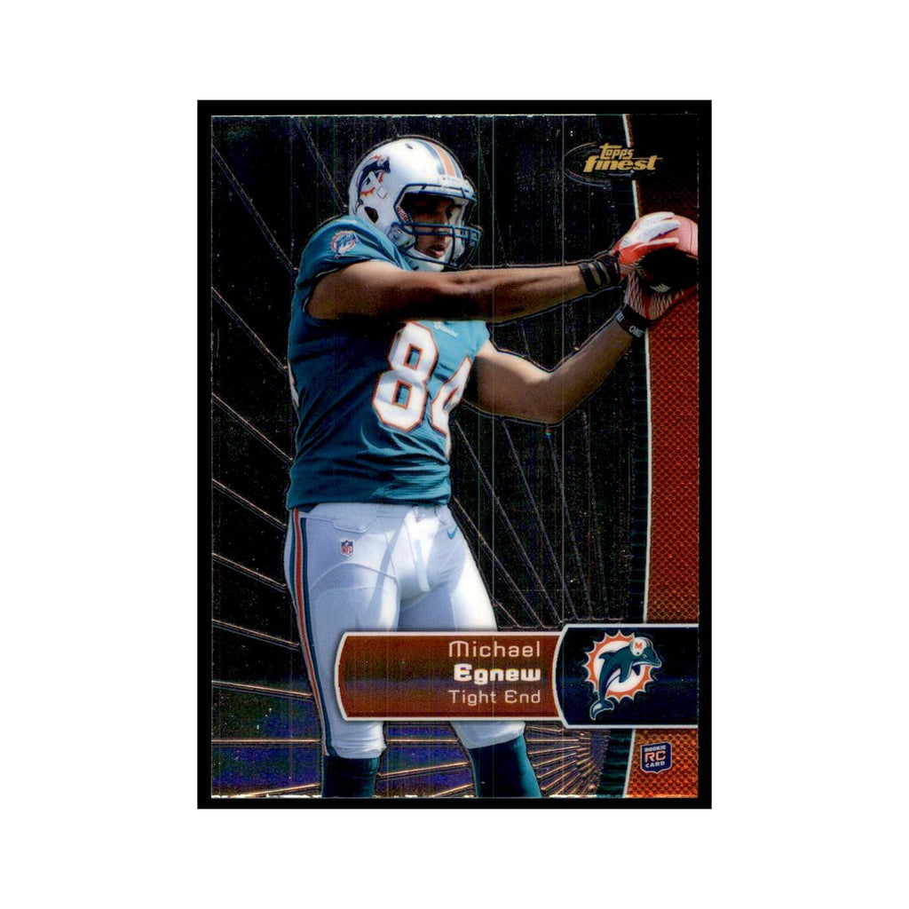 Michael Egnew Rookie 2012 Topps Finest #146 Miami Dolphins Football Card NM