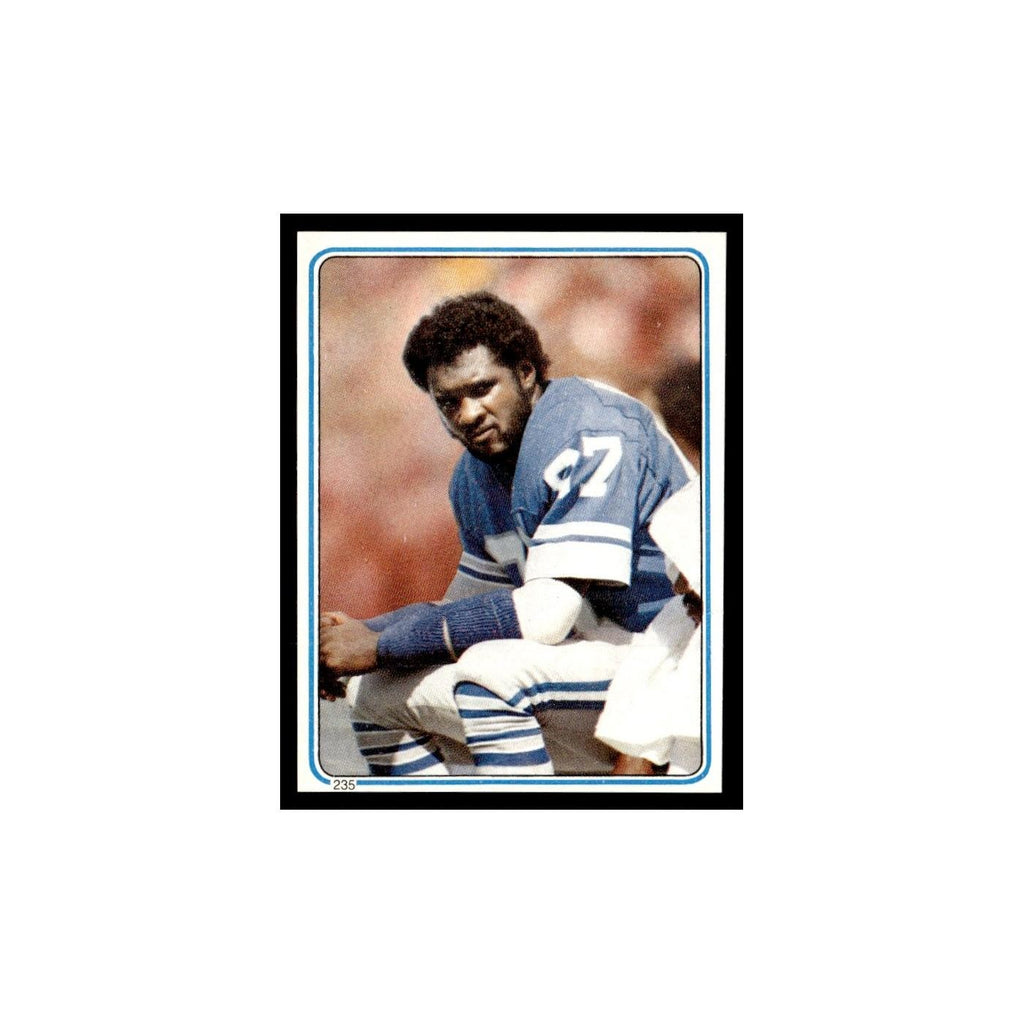 Freddie Scott 1983 Topps Stickers #235 Detroit Lions Football Card EX