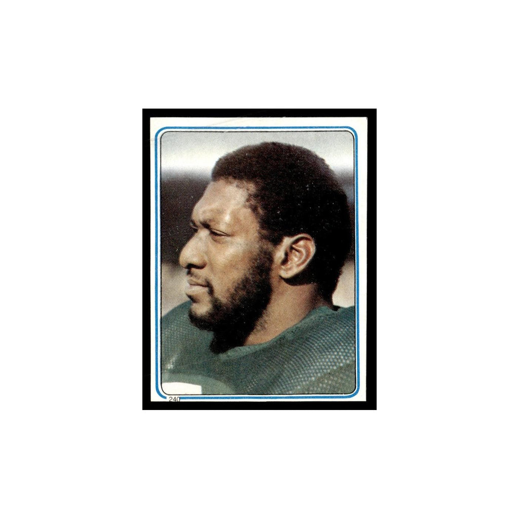 Ezra Johnson 1983 Topps Stickers #240 Green Bay Packers Football Card EX