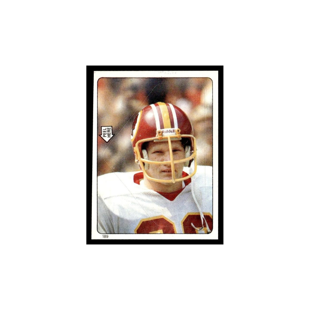 Mark Murphy 1983 Topps Stickers #189 Washington Redskins Football Card EX