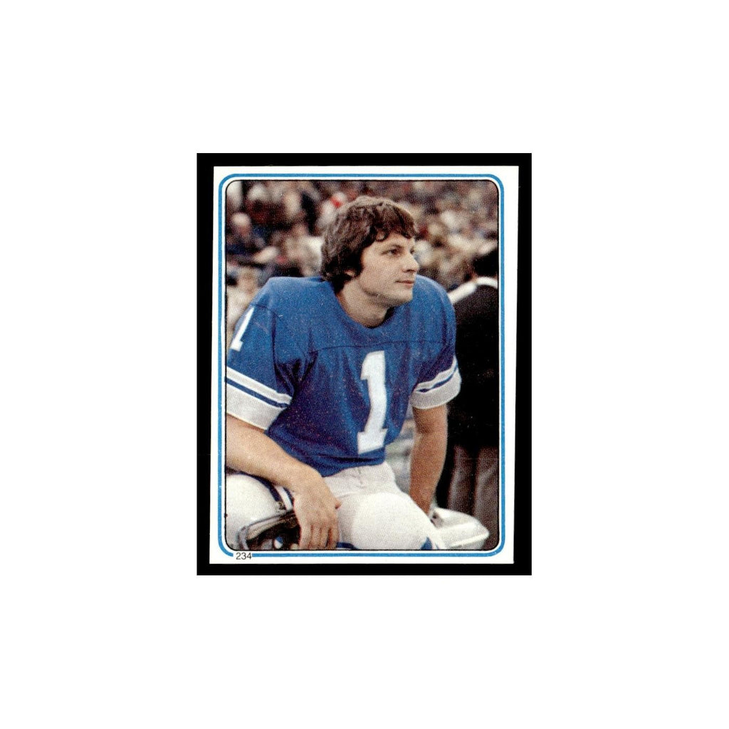 Tom Skladany 1983 Topps Stickers #234 Detroit Lions Football Card EX