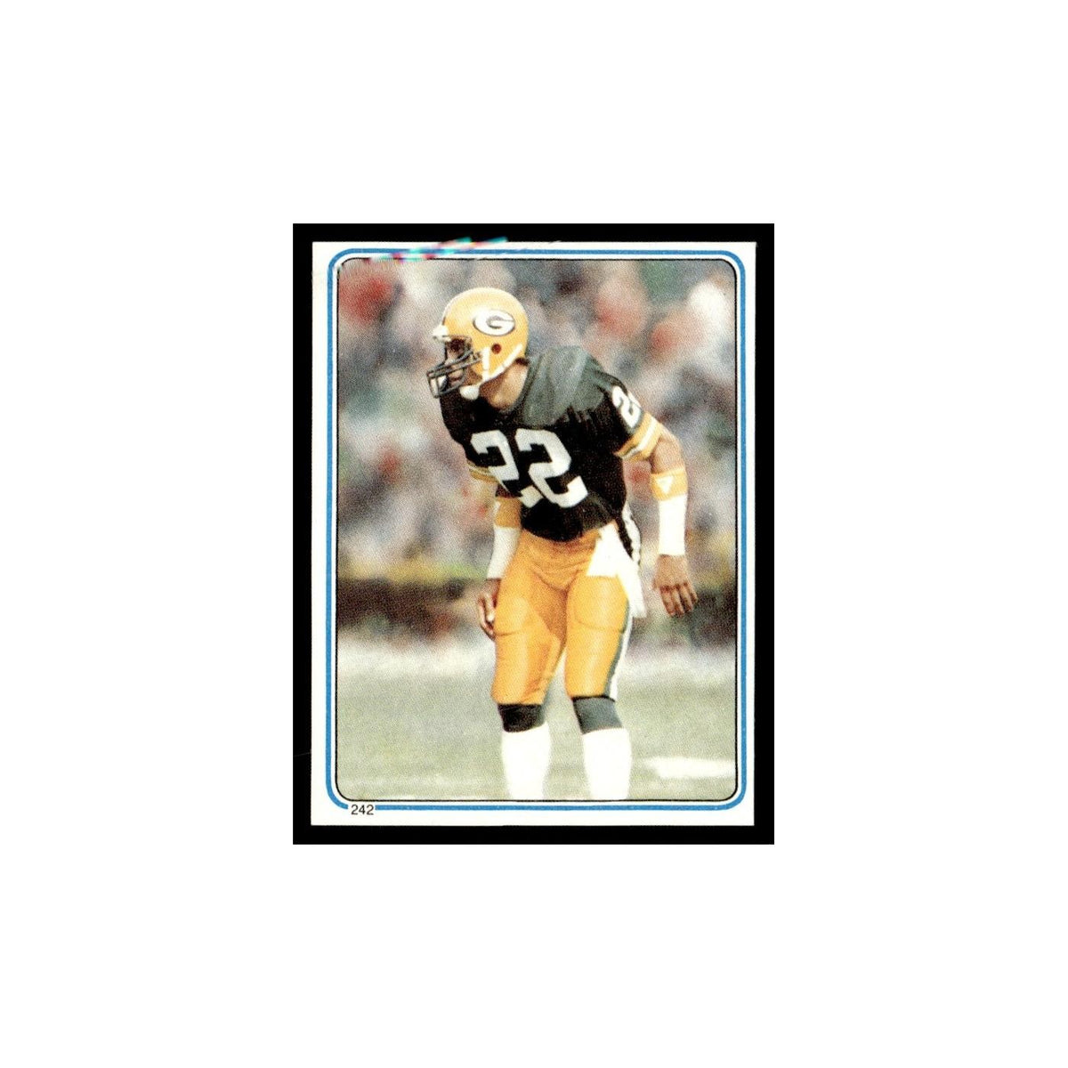 Mark Lee 1983 Topps Stickers #242 Green Bay Packers Football Card EX
