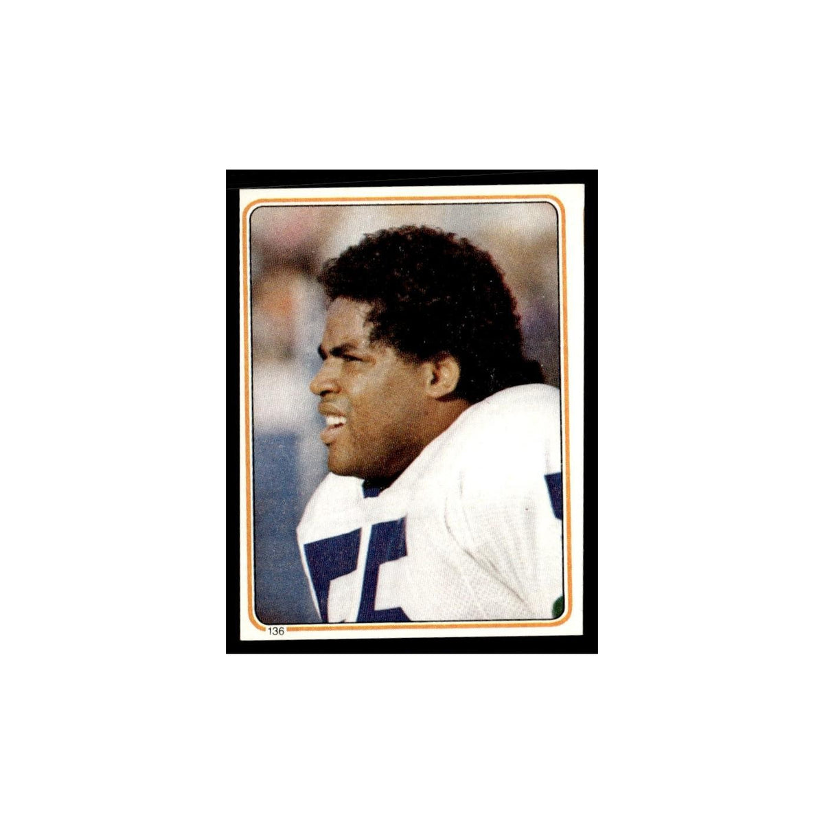 Michael Jackson 1983 Topps Stickers #136 Seattle Seahawks Football Card EX