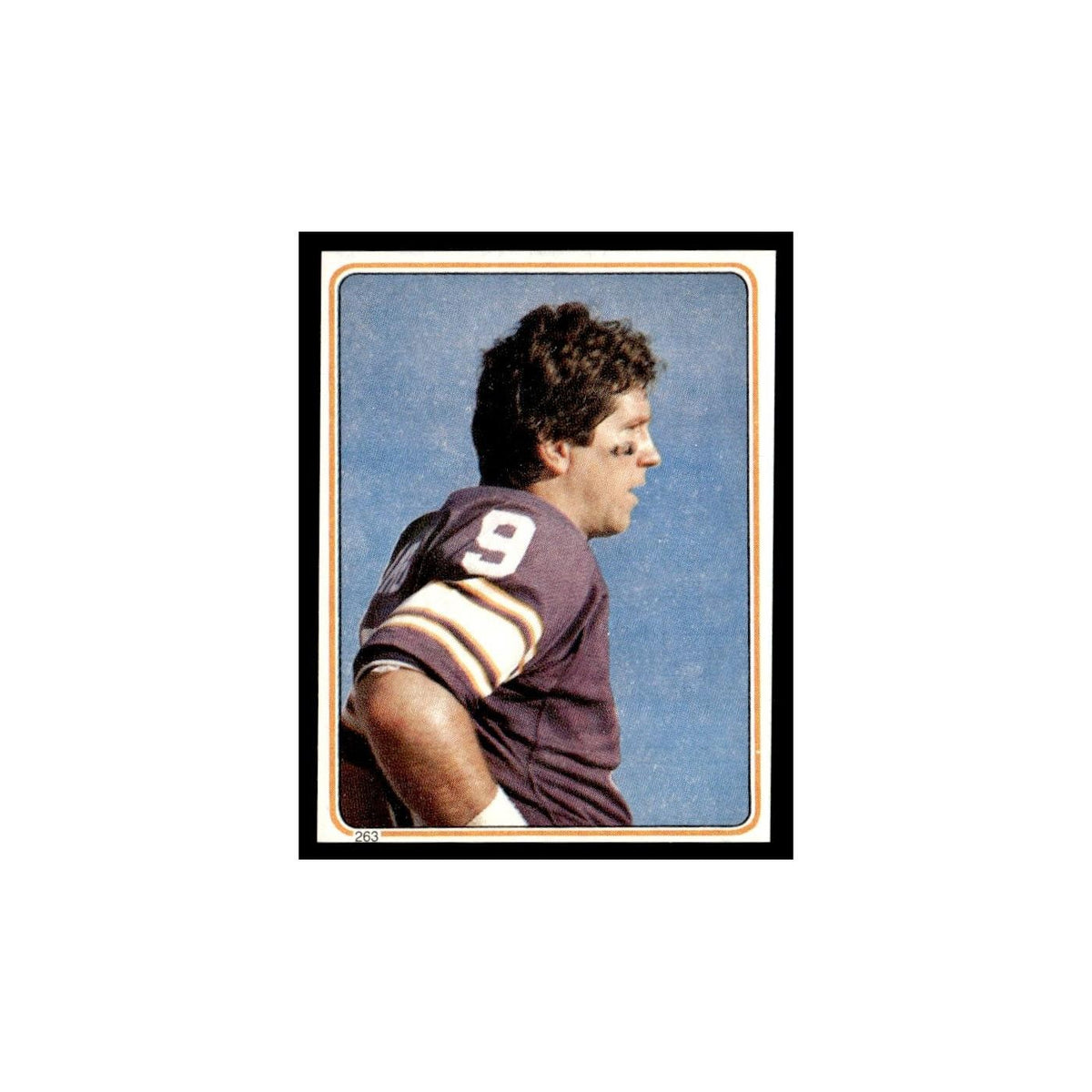 Tommy Kramer 1983 Topps Stickers #263 Minnesota Vikings Football Card EX