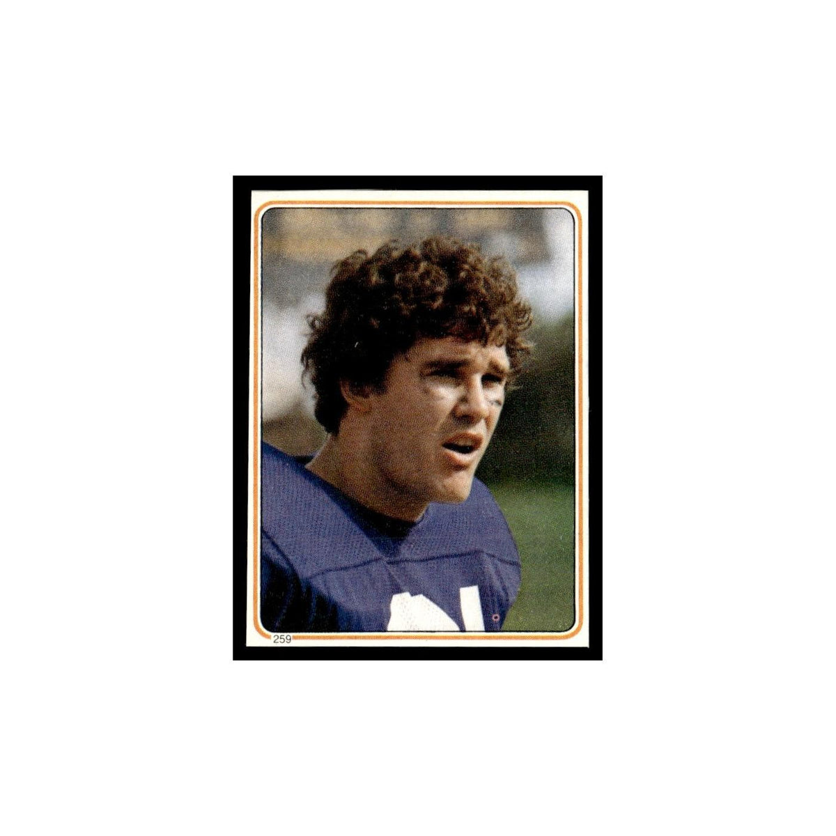 Joe Senser 1983 Topps Stickers #259 Minnesota Vikings Football Card EX