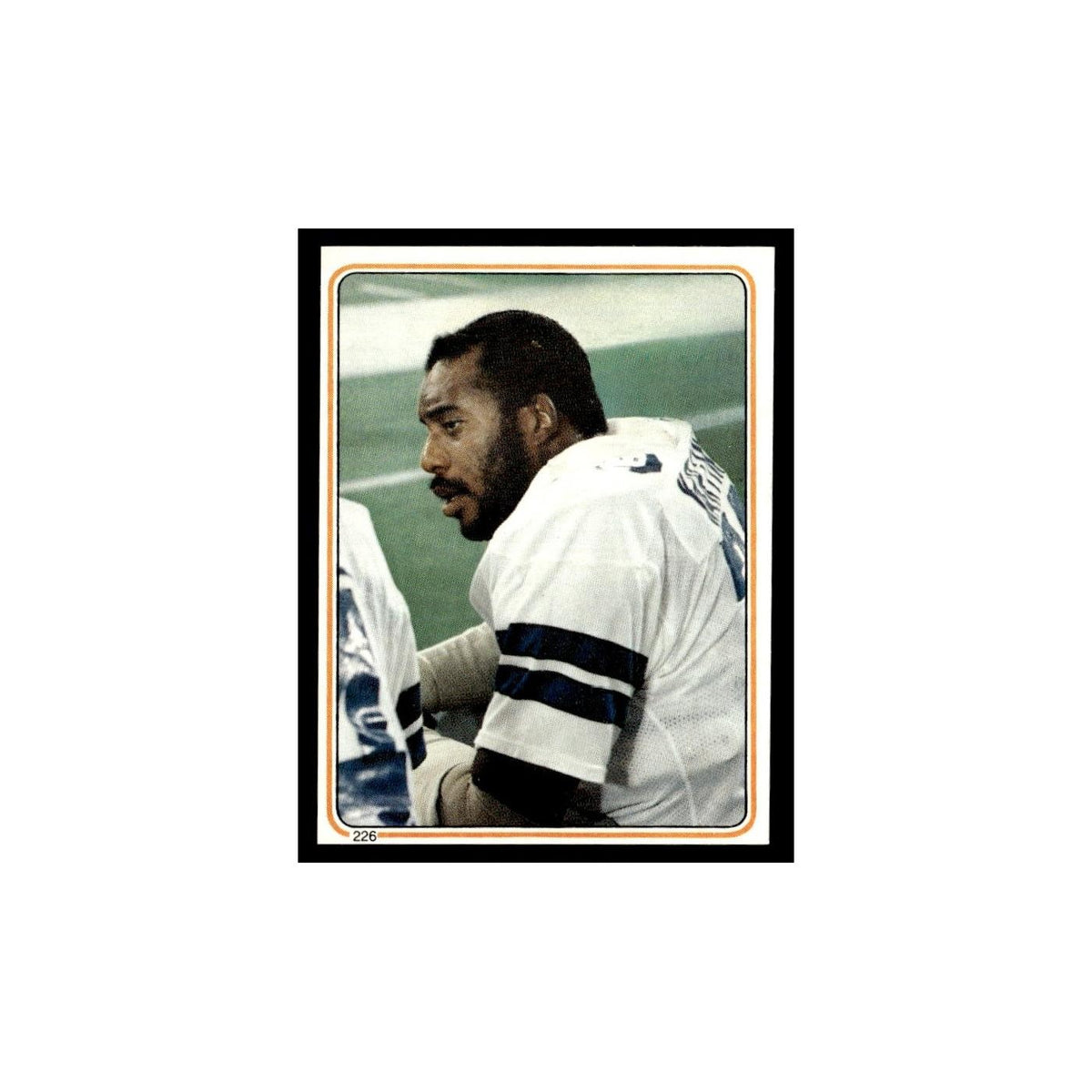 Harvey Martin 1983 Topps Stickers #226 Dallas Cowboys Football Card EX