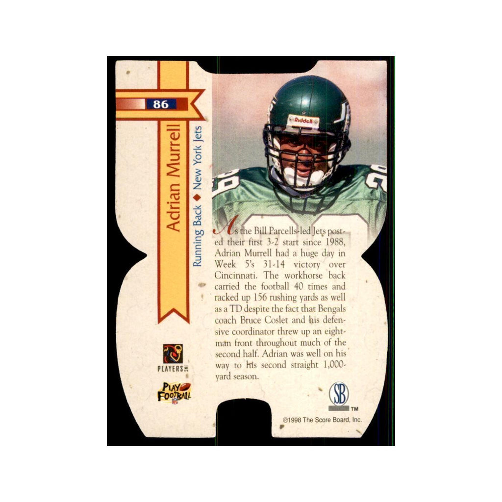 Adrian Murrell 1998 The Score Board #86 Football Cards Football Card NM