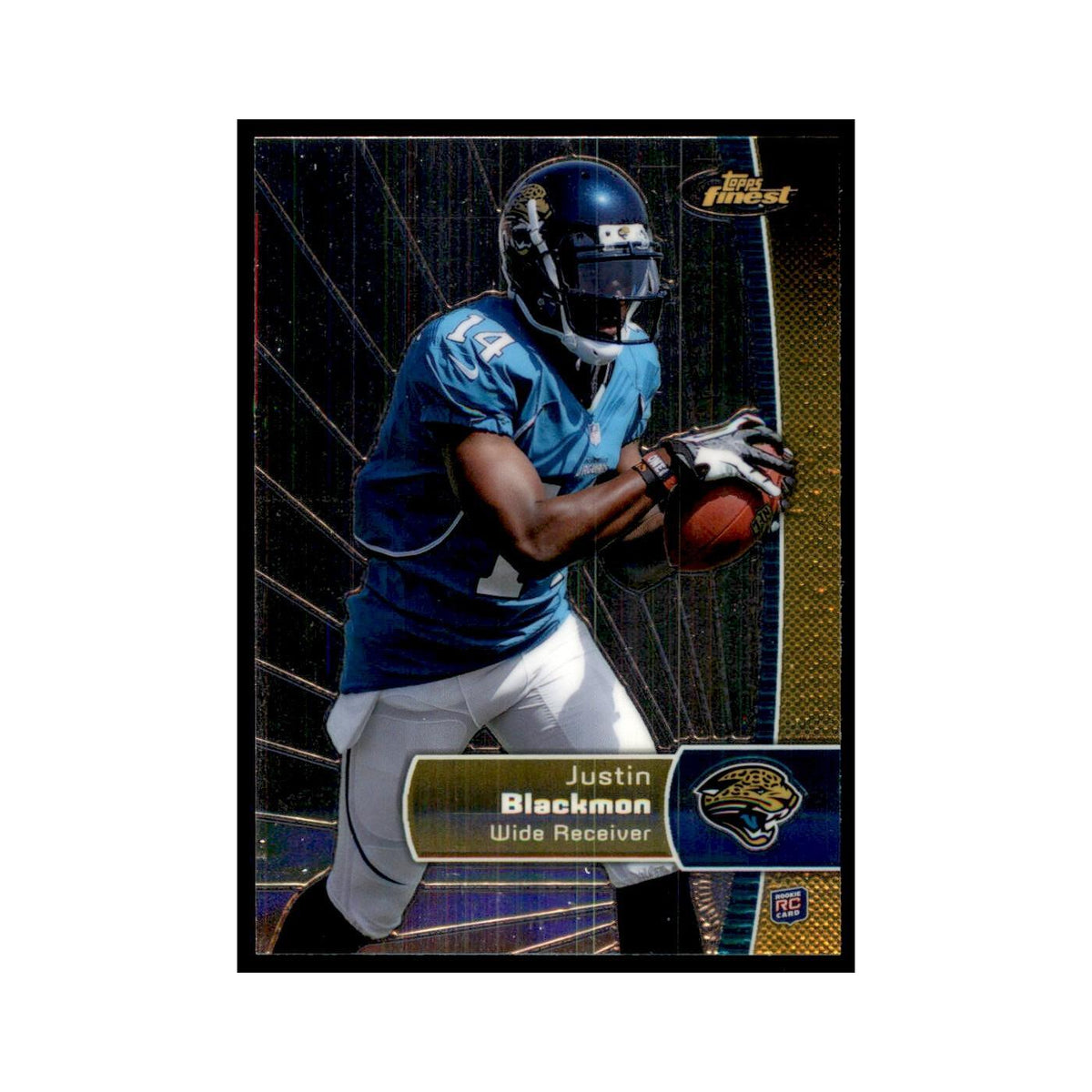 Justin Blackmon Rookie 2012 Topps Finest #130 Jacksonville Jaguars NM