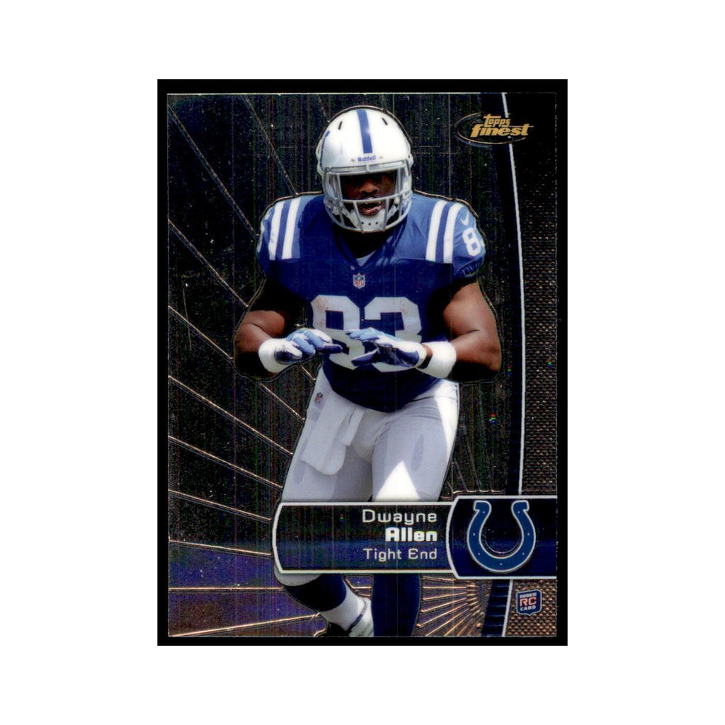Dwayne Allen Rookie 2012 Topps Finest #131 Indianapolis Colts Football Card NM