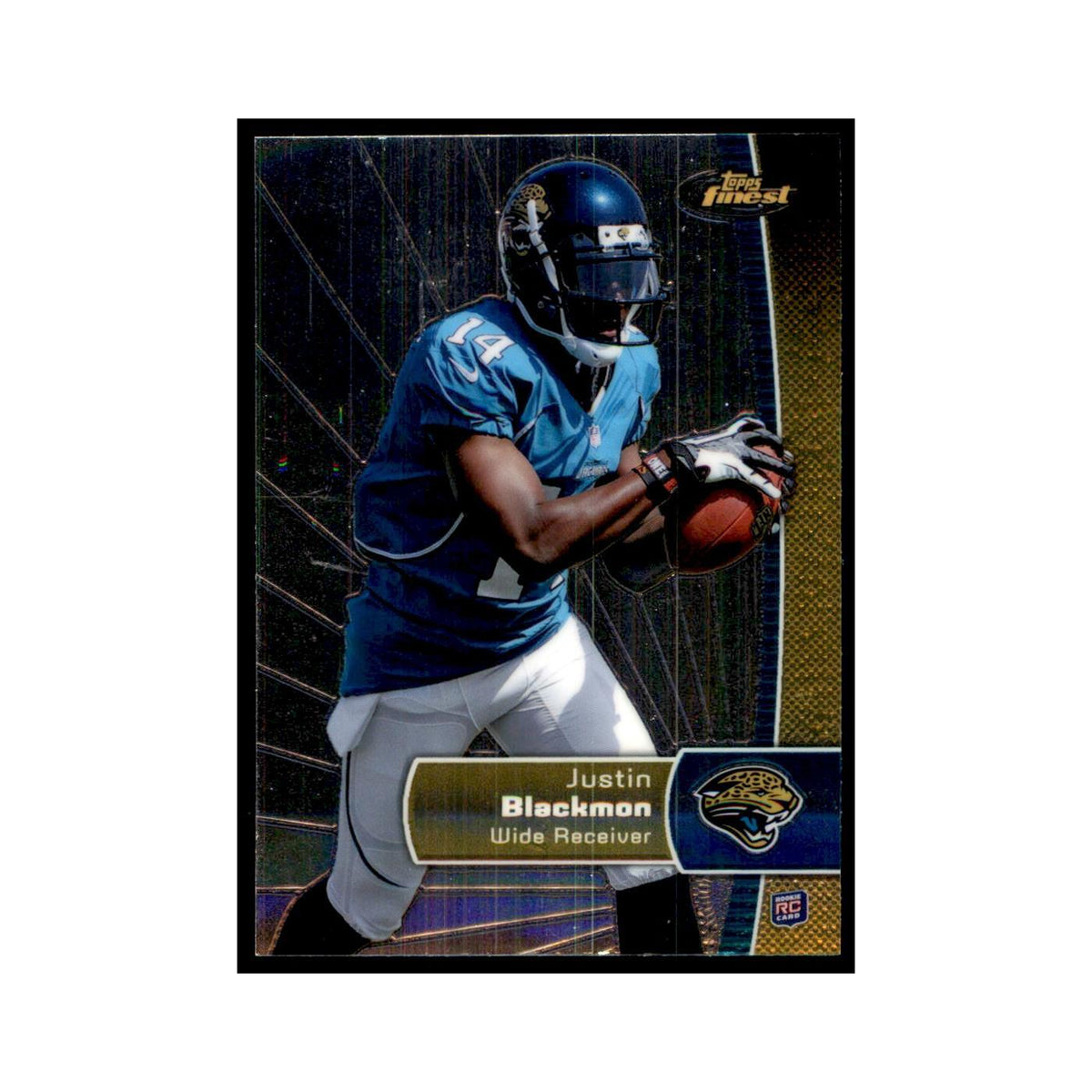 Justin Blackmon Rookie 2012 Topps Finest #130 Jacksonville Jaguars NM