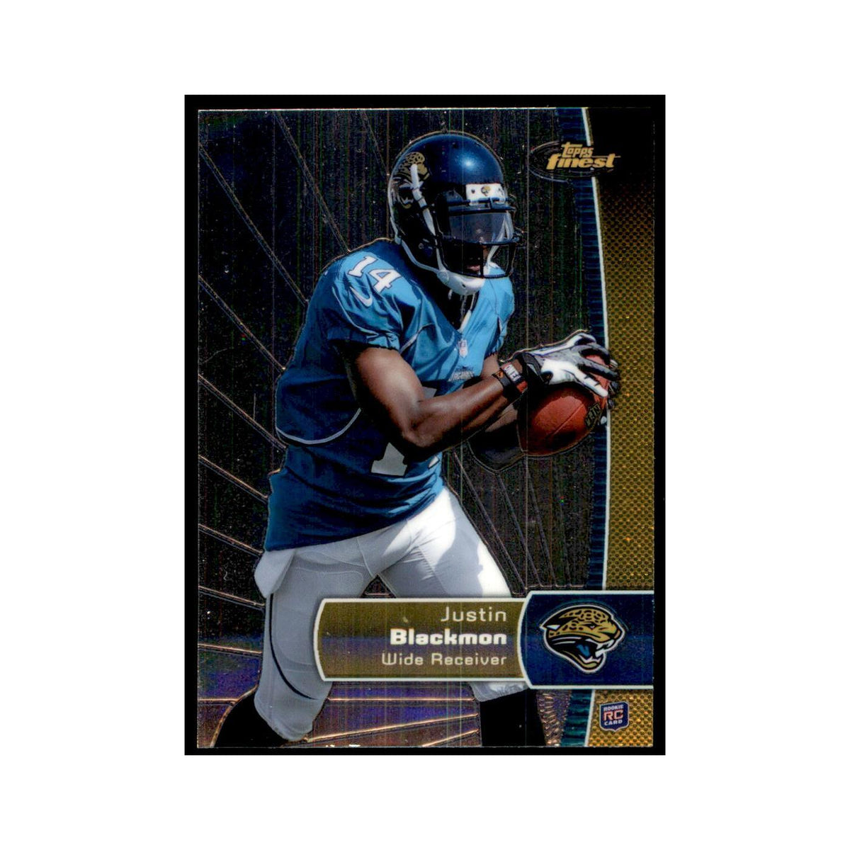Justin Blackmon Rookie 2012 Topps Finest #130 Jacksonville Jaguars NM