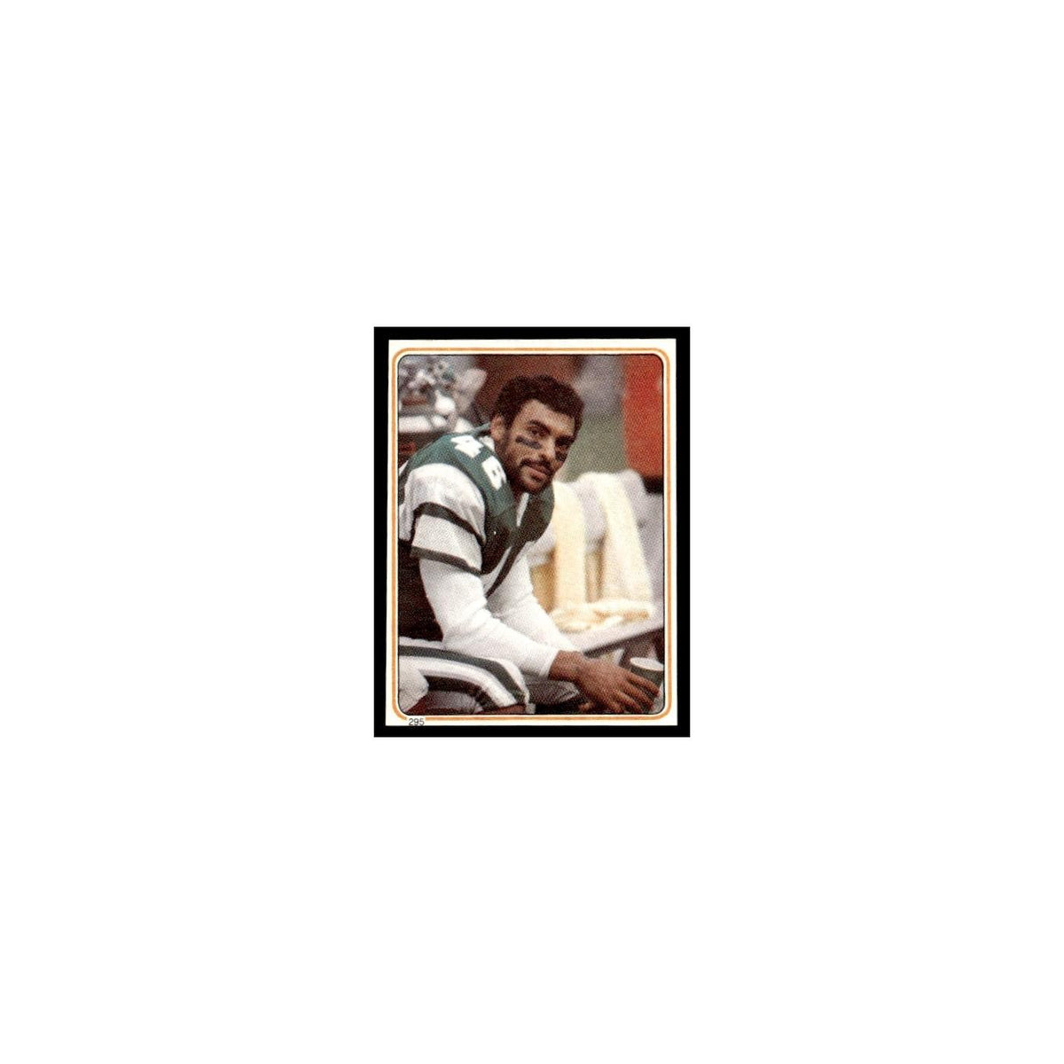 Herman Edwards 1983 Topps Stickers #295 Philadelphia Eagles Football Card EX