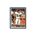 Ed Newman 1983 Topps Stickers #91 Miami Dolphins Football Card EX