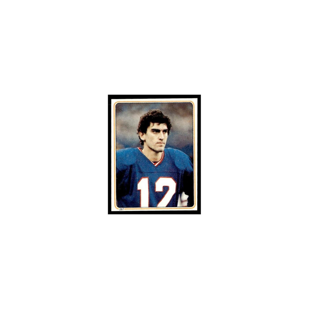 Scott Brunner 1983 Topps Stickers #287 New York Giants Football Card EX