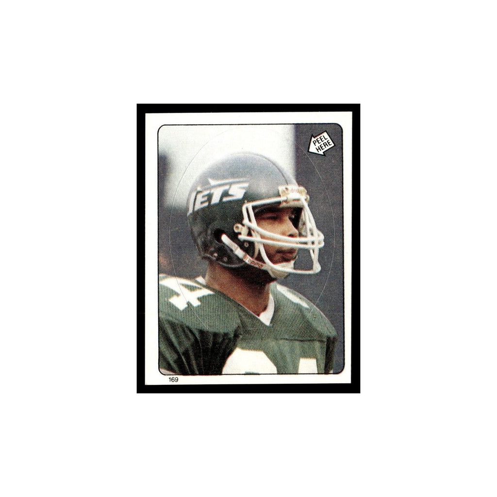 Freeman McNeil 1983 Topps Stickers #169 New York Jets Football Card EX
