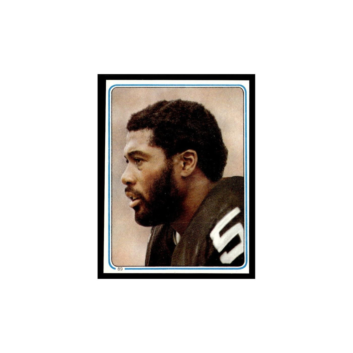 Rod Martin 1983 Topps Stickers #89 Los Angeles Raiders Football Card EX