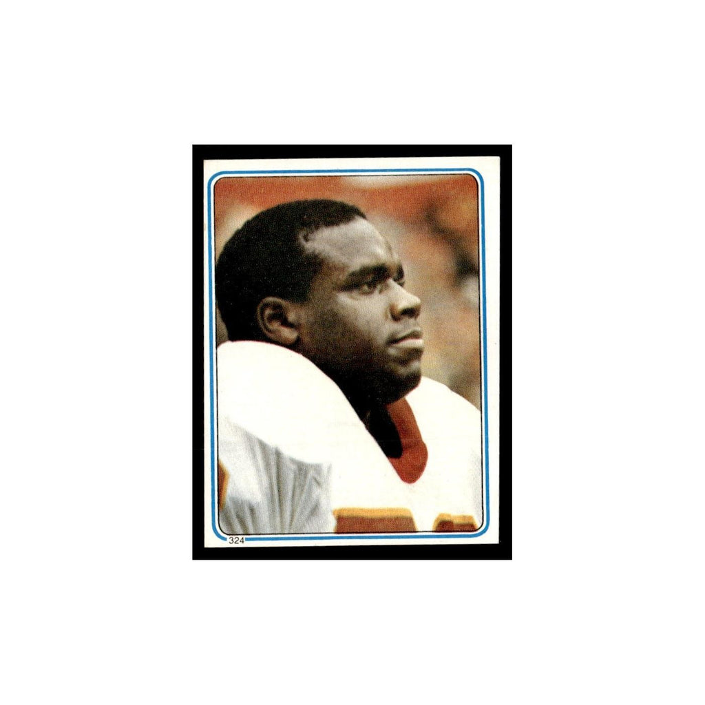 Dexter Manley 1983 Topps Stickers #324 Washington Redskins Football Card EX