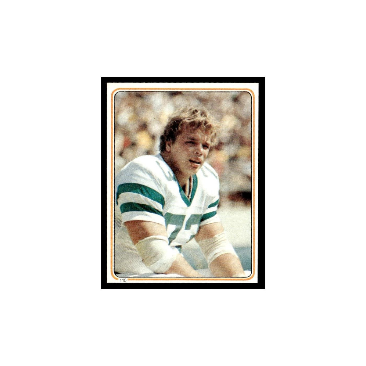 Joe Klecko 1983 Topps Stickers #110 New York Jets Football Card EX