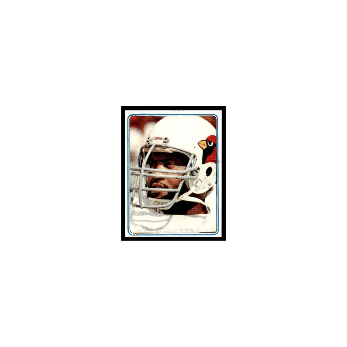 Rush Brown 1983 Topps Stickers #300 St. Louis Cardinals Football Card EX