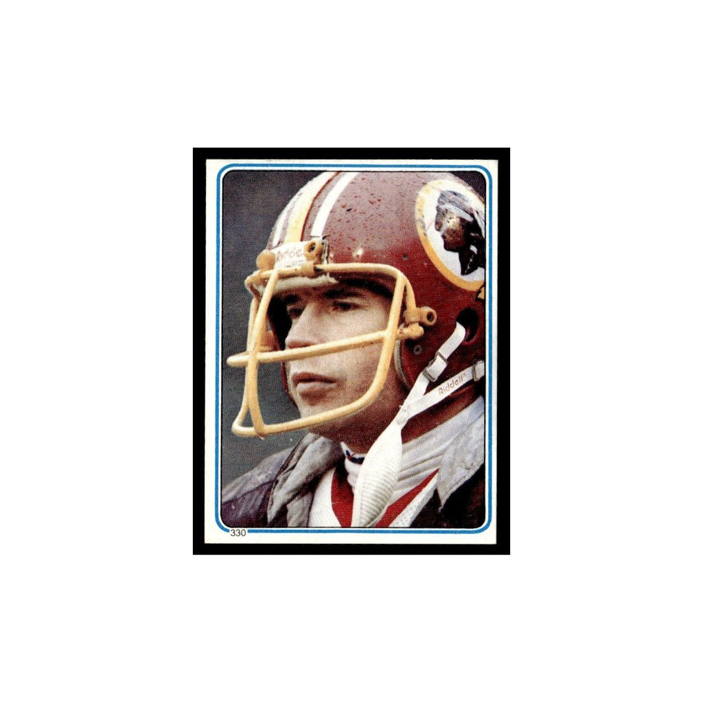 John Riggins 1983 Topps Stickers #330 Washington Redskins Football Card EX
