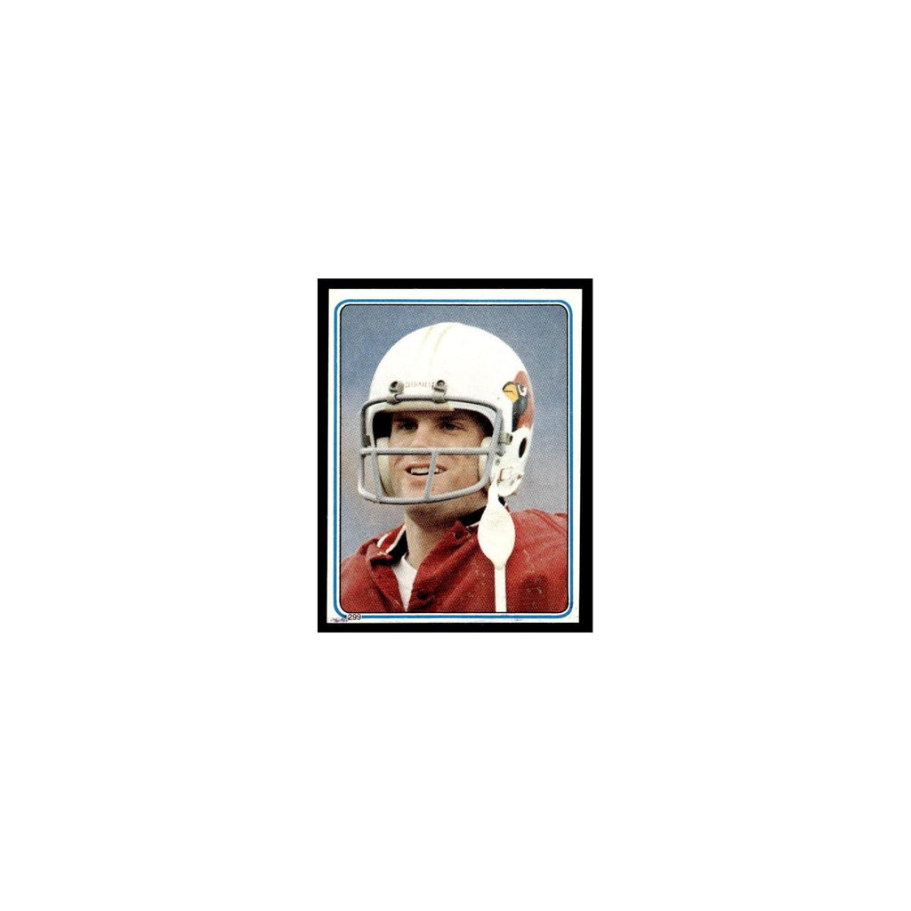 Neil Lomax 1983 Topps Stickers #299 St. Louis Cardinals Football Card EX