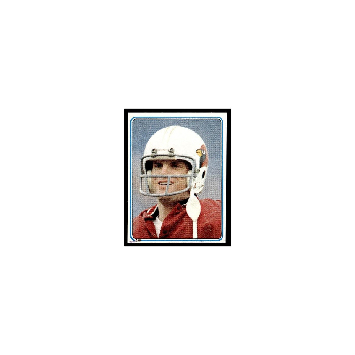 Neil Lomax 1983 Topps Stickers #299 St. Louis Cardinals Football Card EX