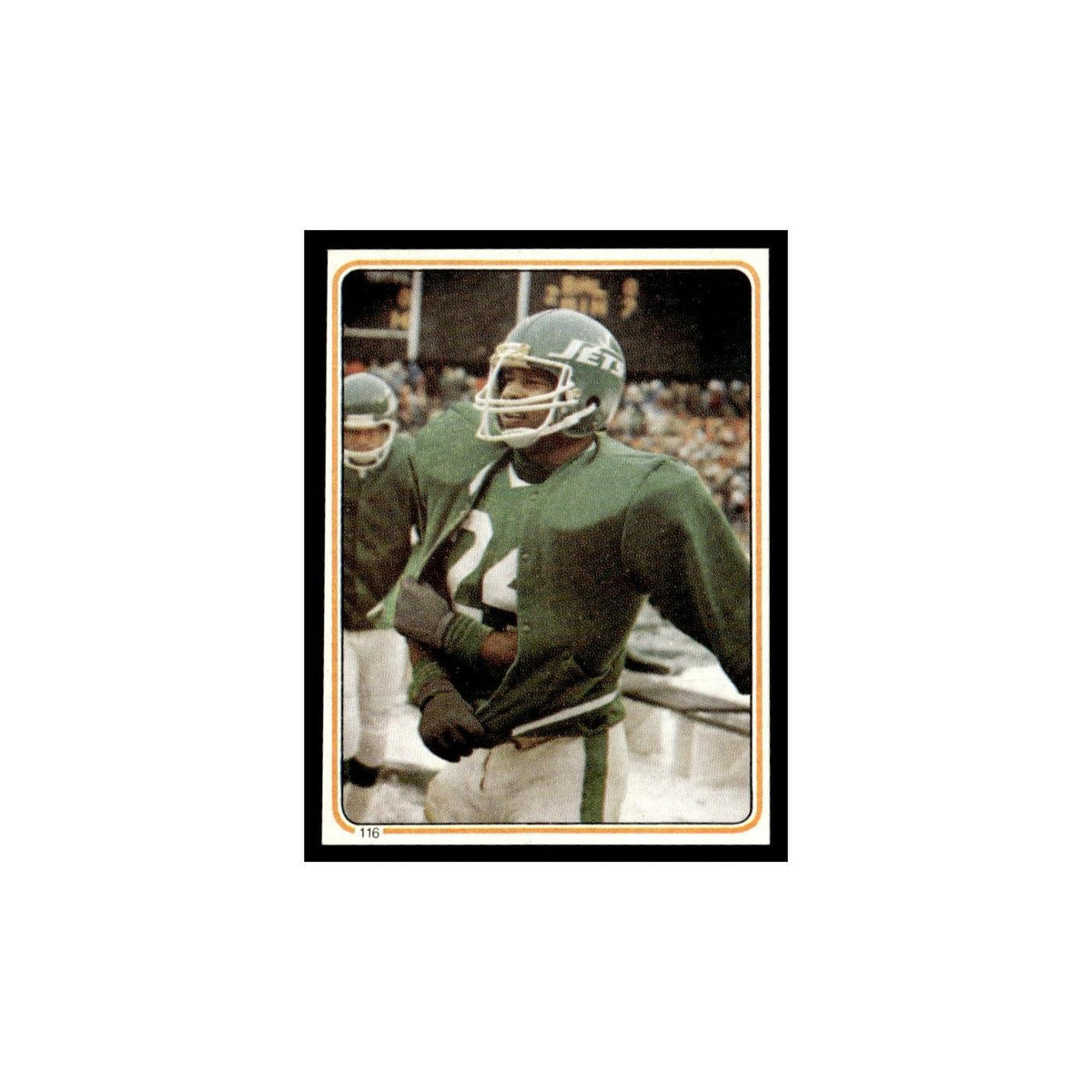 Freeman McNeil 1983 Topps Stickers #116 New York Jets Football Card EX