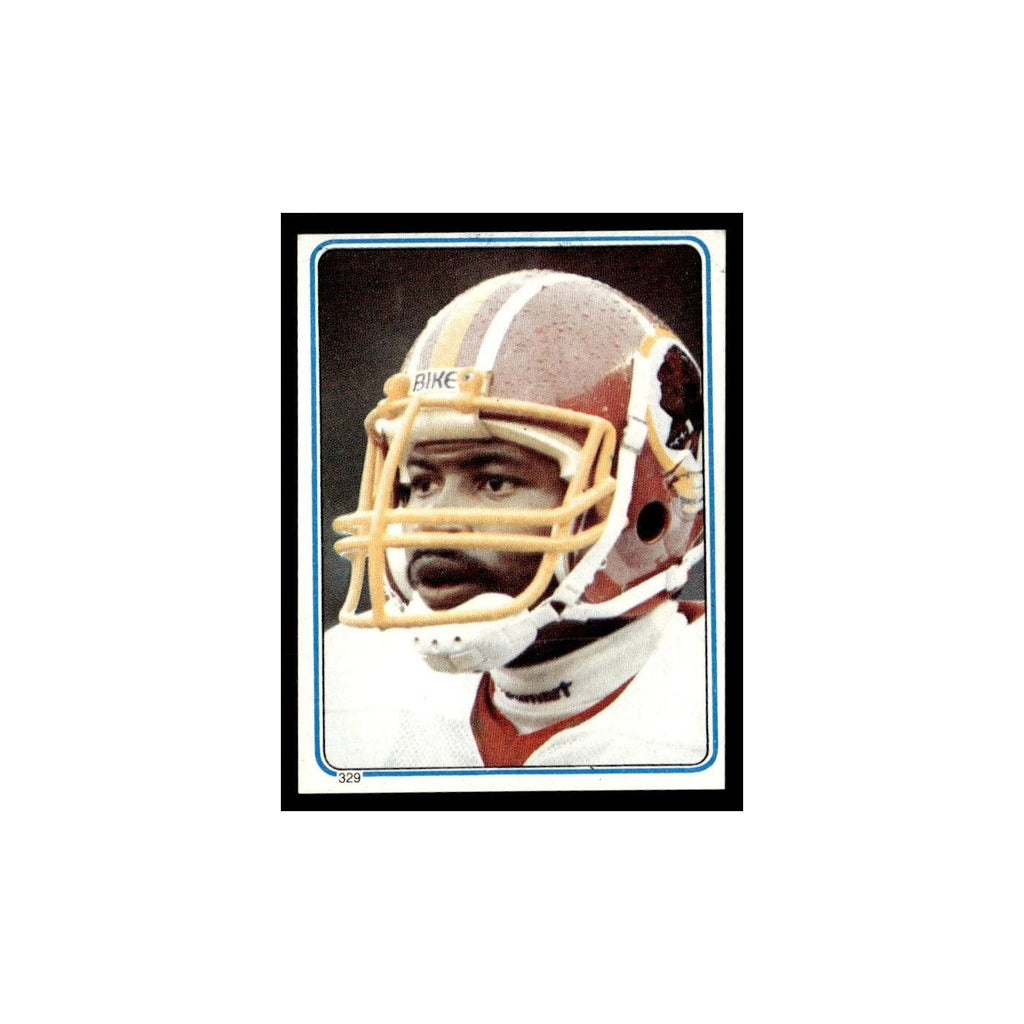 Mike Nelms 1983 Topps Stickers #329 Washington Redskins Football Card EX