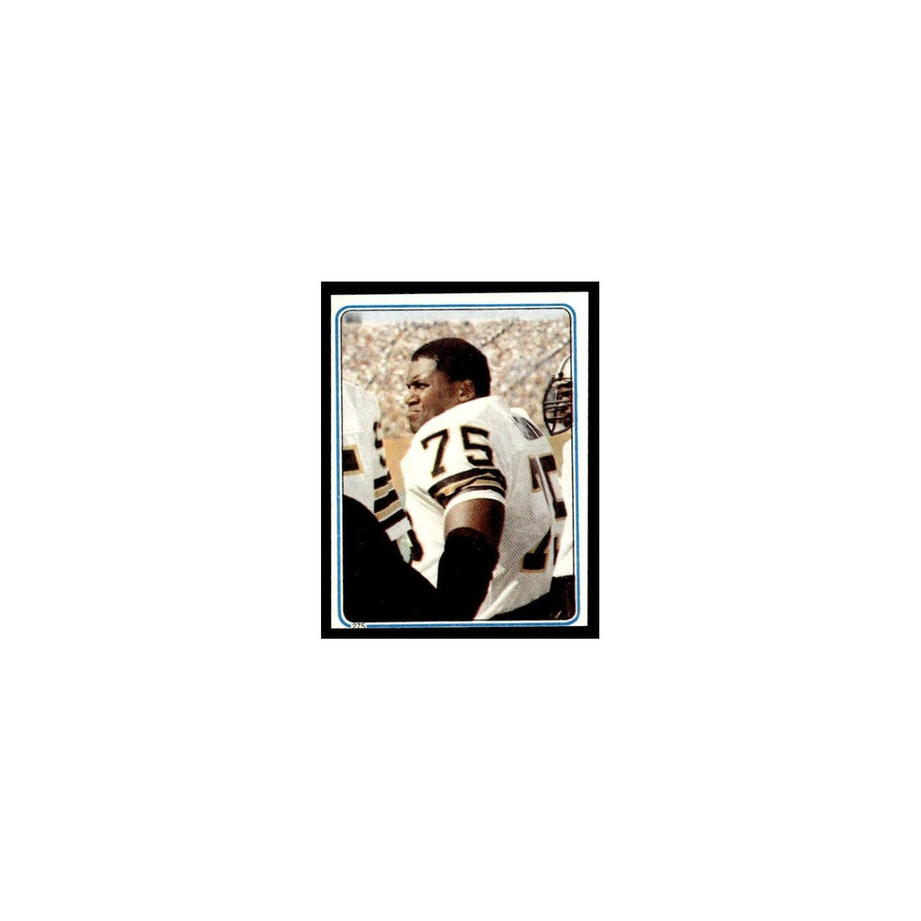 Bruce Clark 1983 Topps Stickers #275 New Orleans Saints Football Card EX