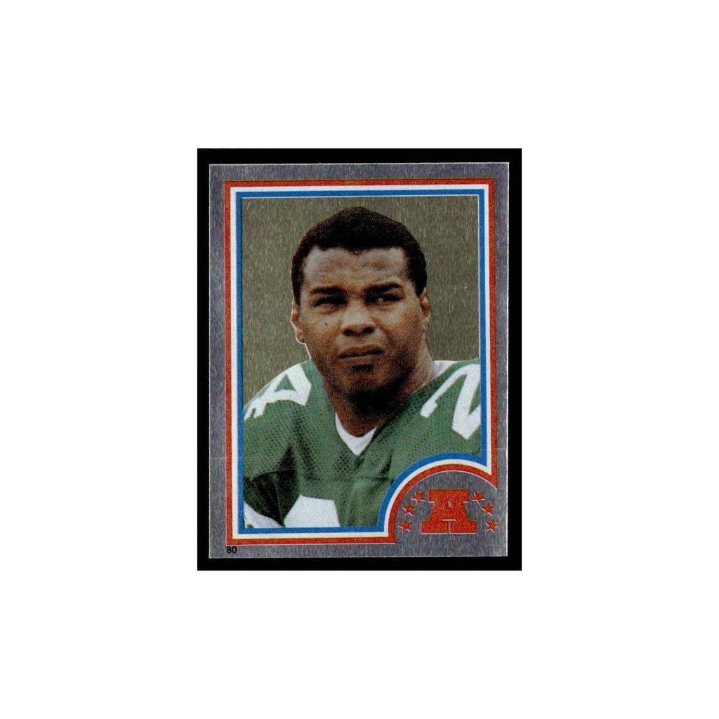 Freeman McNeil 1983 Topps Stickers #80 New York Jets Football Card EX