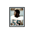 Earnie Rhone 1983 Topps Stickers #92 Miami Dolphins Football Card EX