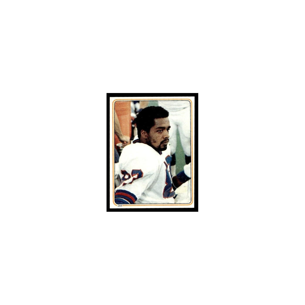 Earnest Gray 1983 Topps Stickers #284 New York Giants Football Card EX