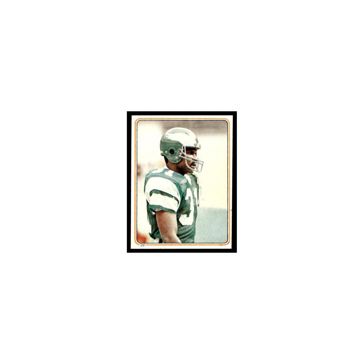 Wilbert Montgomery 1983 Topps Stickers #291 Philadelphia Eagles Football Card EX