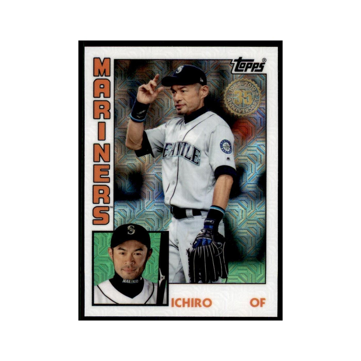 Ichiro 2019 Topps Update Silver Pack 1984 Baseball #T84U-38 Seattle Mariners NM