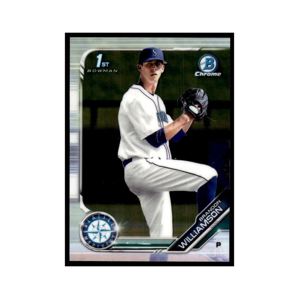 Brandon Williamson 2019 Bowman Draft Chrome #BDC-113 Seattle Mariners NM