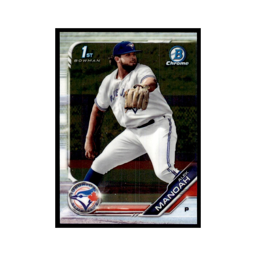 Alek Manoah 2019 Bowman Draft Chrome #BDC-3 Toronto Blue Jays Baseball Card NM