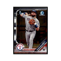 Davis Wendzel 2019 Bowman Draft Chrome #BDC-81 Texas Rangers Baseball Card NM