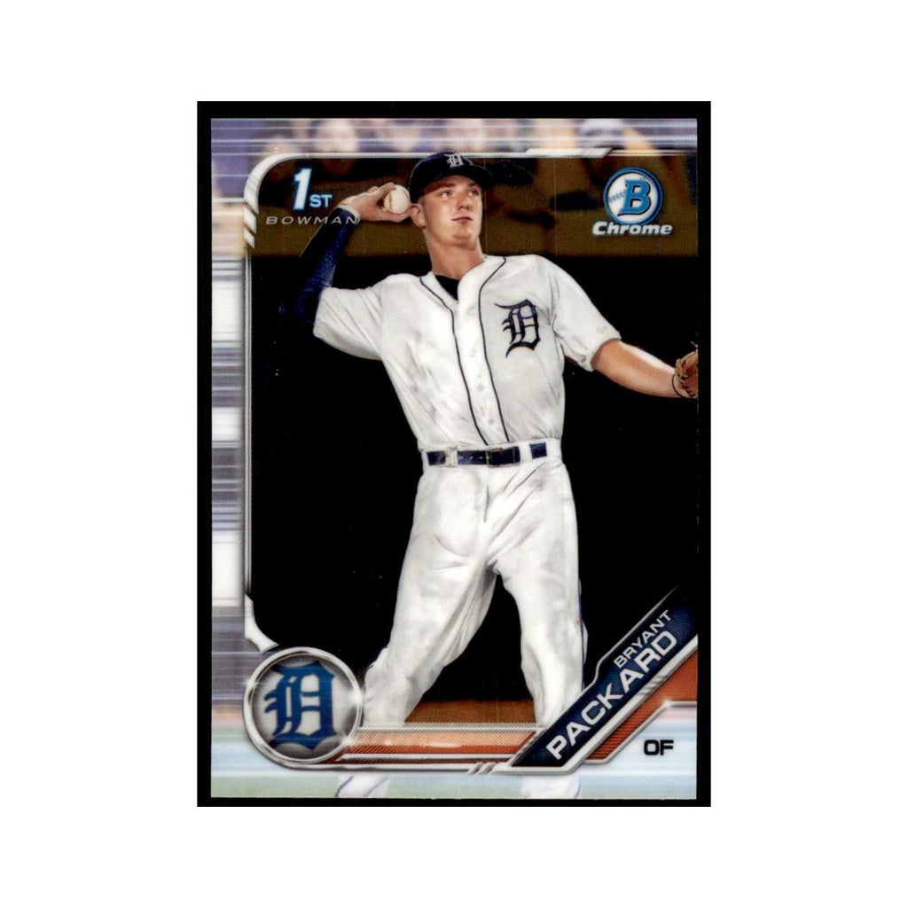 Bryant Packard 2019 Bowman Draft Chrome #BDC-123 Detroit Tigers Baseball Card NM