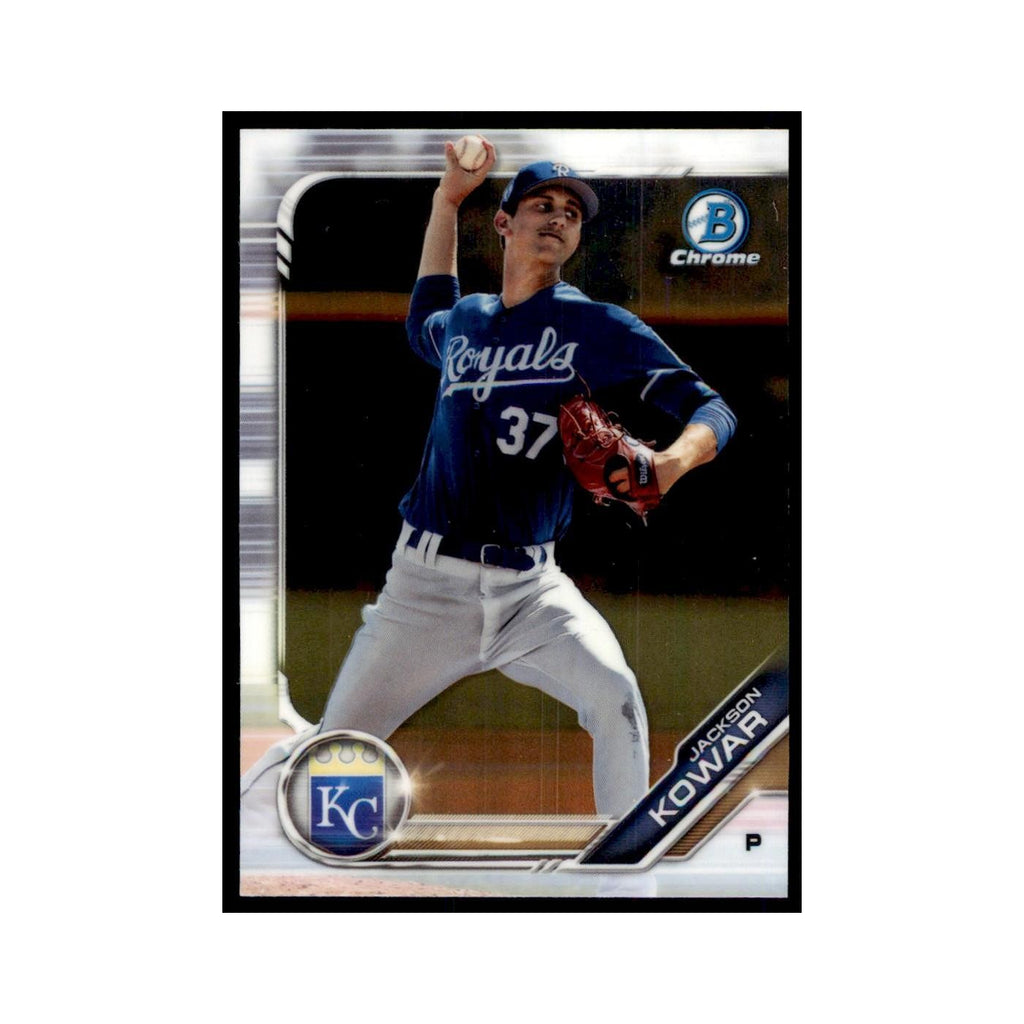 Jackson Kowar 2019 Bowman Draft Chrome #BDC-9 Kansas City Royals NM