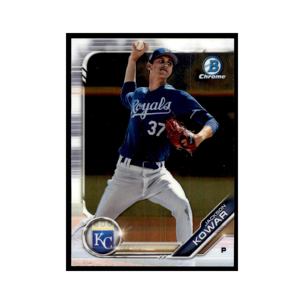 Jackson Kowar 2019 Bowman Draft Chrome #BDC-9 Kansas City Royals NM