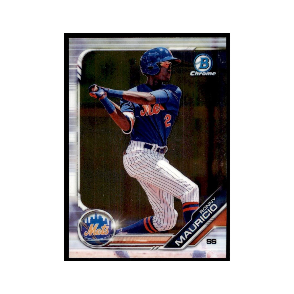 Ronny Mauricio 2019 Bowman Draft Chrome #BDC-62 New York Mets Baseball Card NM